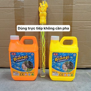 (CAN XÀ BÔNG MUA 2 TẶNG 1)Xà bông sinh học sử dụng cho cây bong bóng hoặc súng bong bóng từ 0,5mll đến 1lít