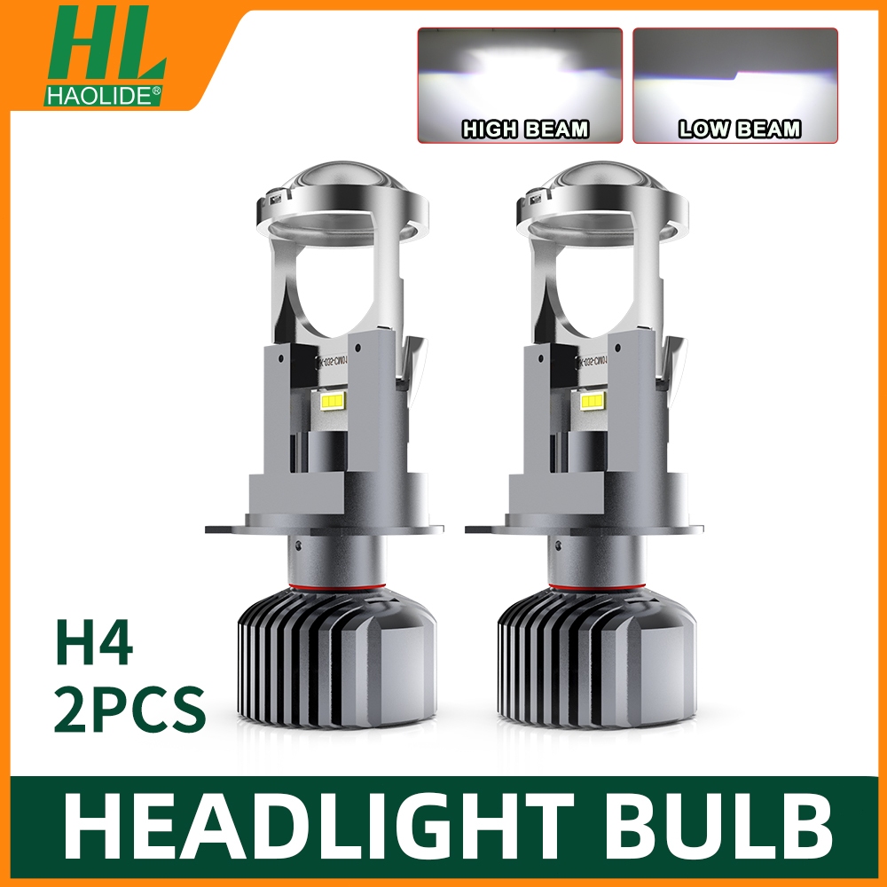 Pha led bi cầu mini T40  bản nâng cấp, mẫu mới nhất 2025 chân H4