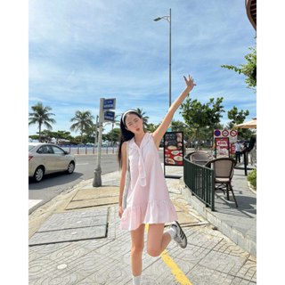 Đầm sát nách cổ thuỷ thủ dáng suông THE C.I.U - Jane Dress