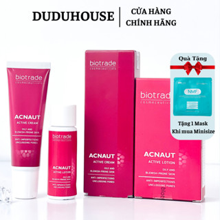 Chấm mụn Biotrade Acnaut Active Cream/Lotion Giảm Mụn, Gom cồi 15ml Duduhouse