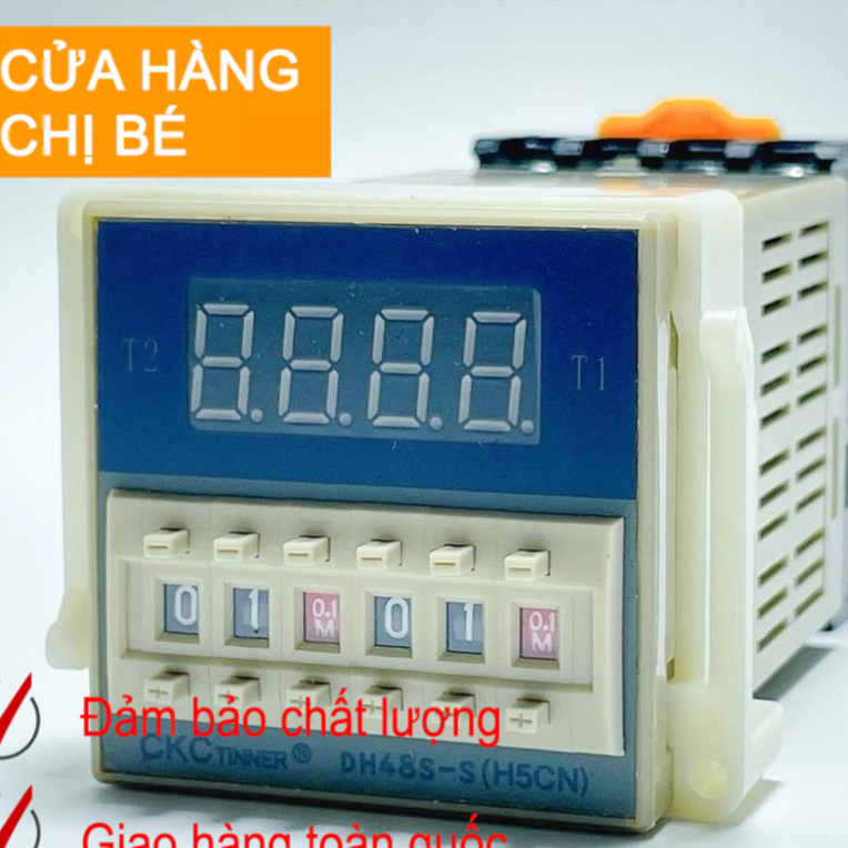 Rơ Le Thời Gian CKC DH48S-S DH48S-1Z DH48S-2Z Tặng Kèm Đế