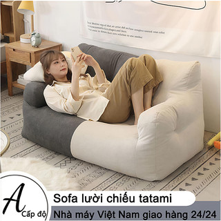 Sofa lười len bom Tatami / Thở khói chống mòn Beanbag Chứa các hạt bọt phù hợp thư giãn phòng ngủ