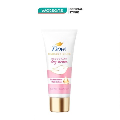Kem Khử Mùi Dove Dry Serum Collagen & Vitamin B3 Sáng Mịn Đều Màu 40ml