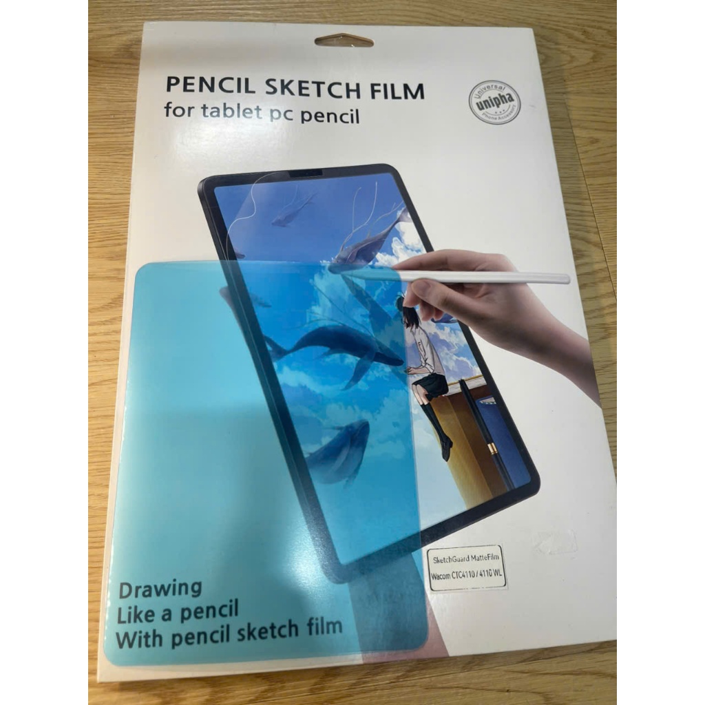 Miếng Dán Bảo Vệ Bảng Vẽ Wacom CTC 4110 - 6110 - Bảo Vệ Đầu Bút, Tăng Trải Nghiệm Sáng Tạo