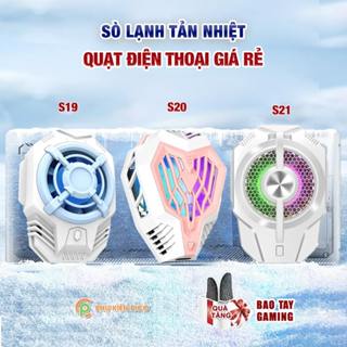 Quạt tản nhiệt điện thoại sò lạnh giá rẻ S19 J20 J42 làm mát nhanh chơi game pubg freefire liên quân