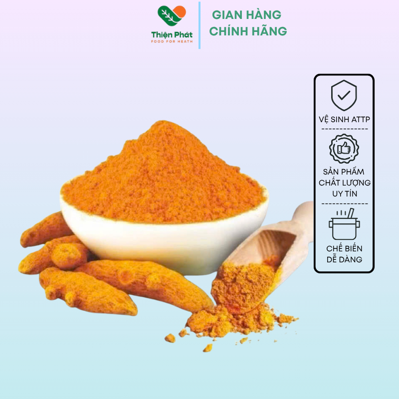 Bột Nghệ Đỏ Nguyên Chất 50gr (Túi Zip) HANDMADE - Thiện Phát Food