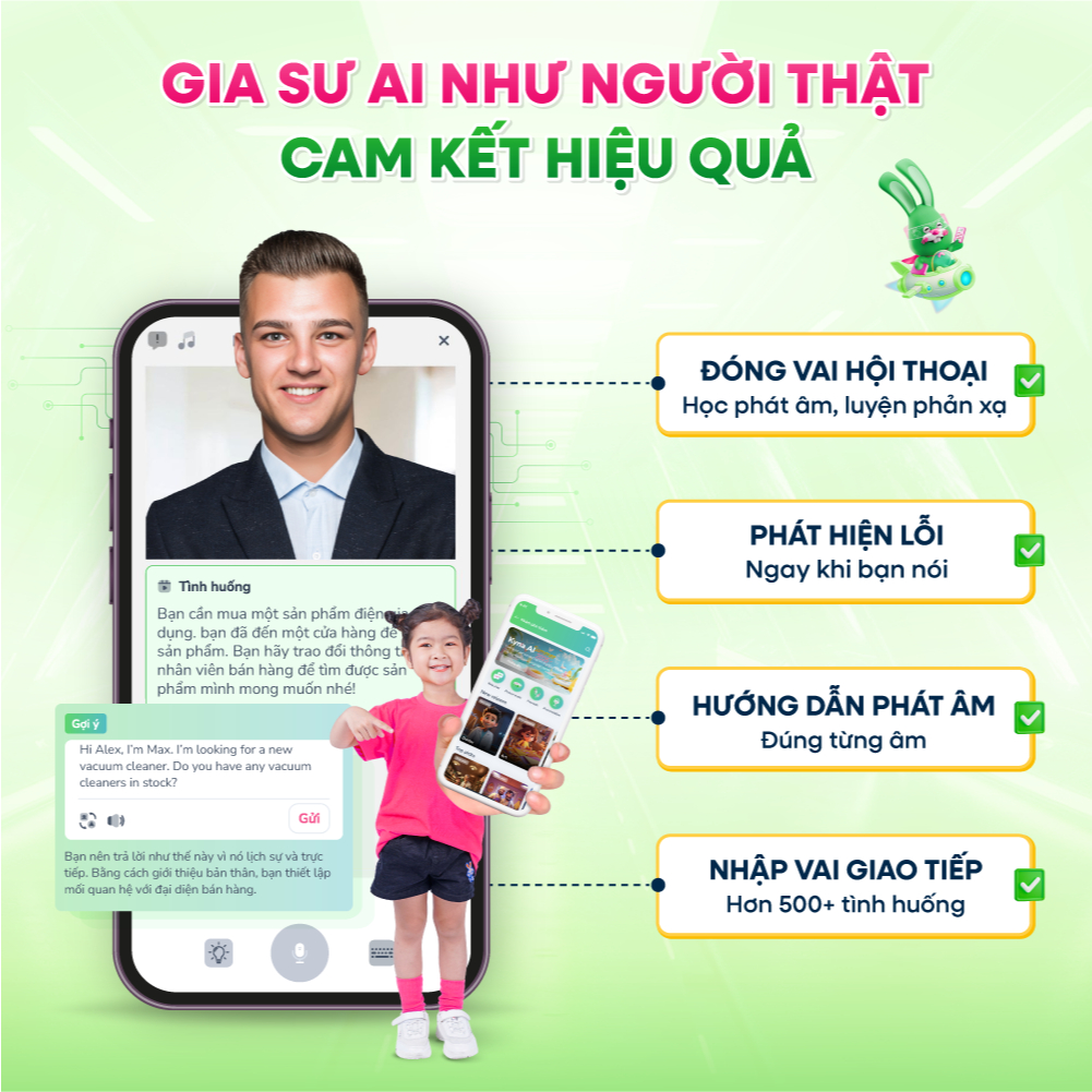 Học Tiếng Anh cùng Gia Sư Kyna English AI Tutor Premium