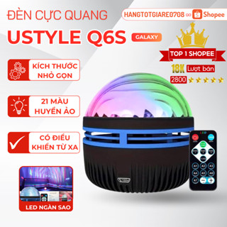Đèn GALAXY Cực Quang UStyle Q6S Chiếu Bầu Trời Cực Quang Trang Trí, Decor Phòng Ngủ, Điều Khiển Từ Xa