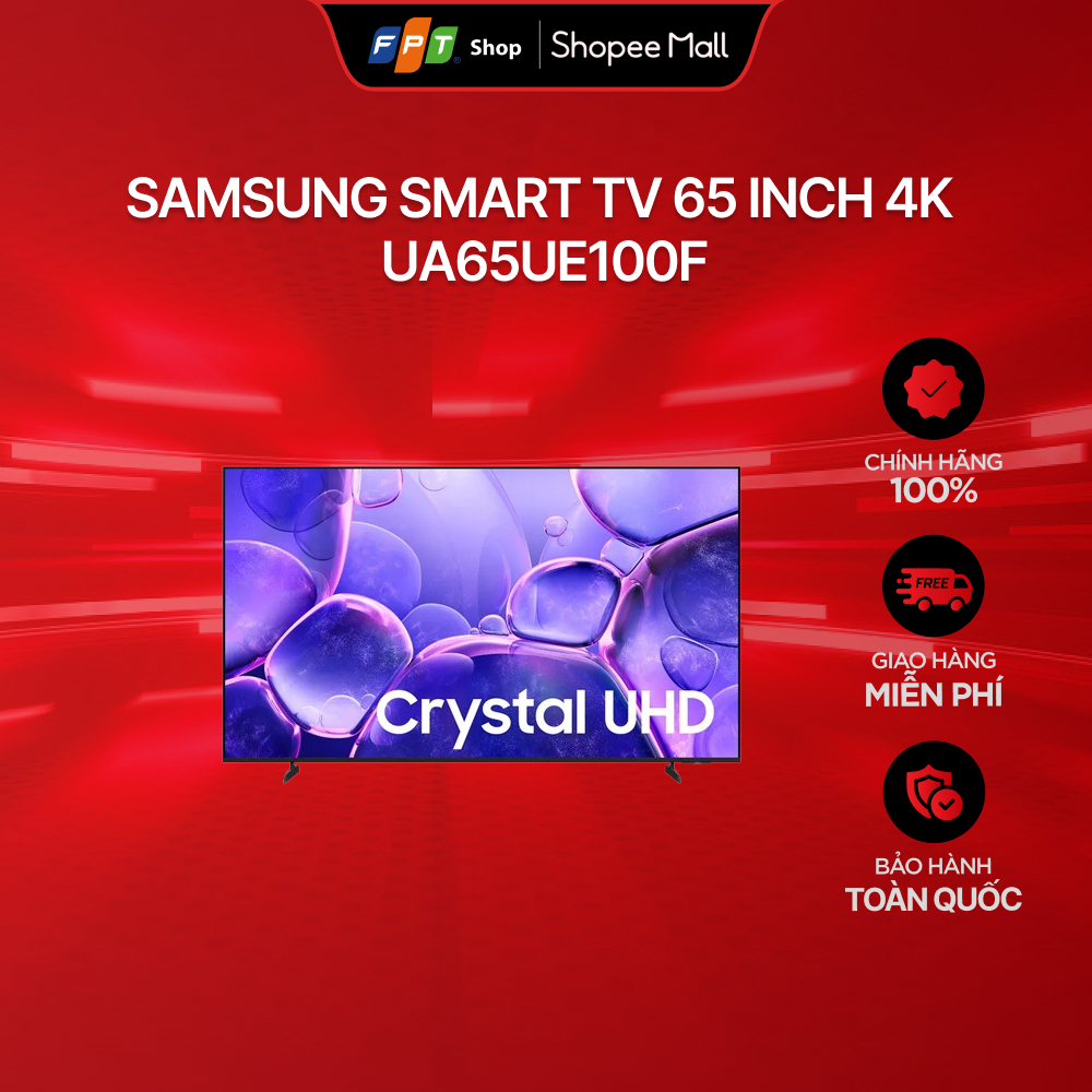 Samsung Smart Tivi 65 inch 4K UA65UE100F