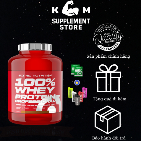 Whey Protein | Whey Protein Professional 2350G | Whey protein tăng cơ nạc | SCITEC NUTRITION