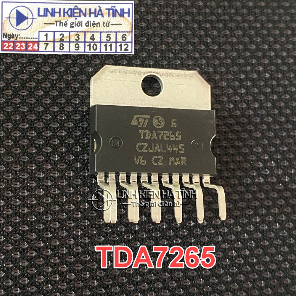 IC công suất TDA7265 mới thay thế tương đương TDA7269 - AK13