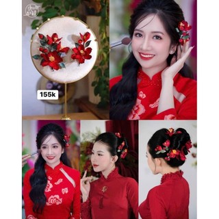 Hoa cài tóc cô dâu (Gia Hân pkc)