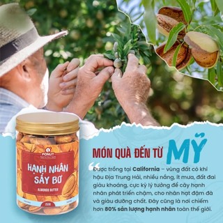Hạt Hạnh Nhân vỏ vị bơ Mỹ (hộp 450gr)
