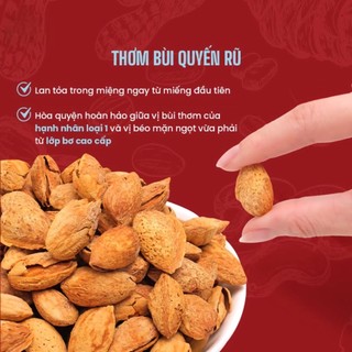 Hạt Hạnh Nhân vỏ vị bơ Mỹ (hộp 450gr)