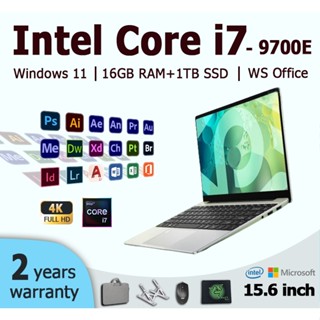 Lenovo Máy tính xách tay Intel Core i7-9700E 15.6 inch FHD Máy tính xách tay, 16+1TB, Mở khóa vân tay, Bàn phím đèn nền