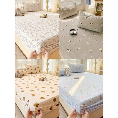 Set Ga Gối Cotton Icy 3 Món  bodecor Mềm Mại, Thoáng Khí, Chống Khuẩn, Thấm Hút Mồ Hôi, Dành Cho Mùa Hè