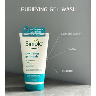 SỮA RỬA MẶT SIMPLE