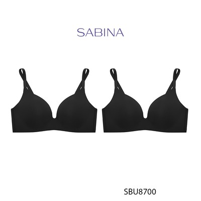 Combo 2 Áo Lót Không Gọng Không Viền May Mút Đệm Mỏng Màu Trơn Thời Trang Pretty Perfect By Sabina SBU8700