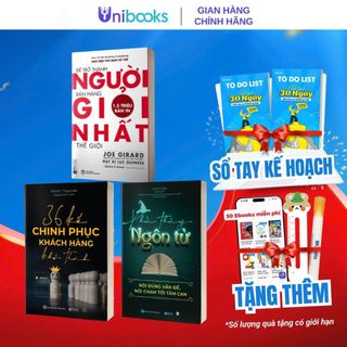 Combo Để Trở Thành Người Bán Hàng Giỏi Nhất, Phù Thủy Ngôn Từ, 36 Kế Chinh Phục Khách Hàng