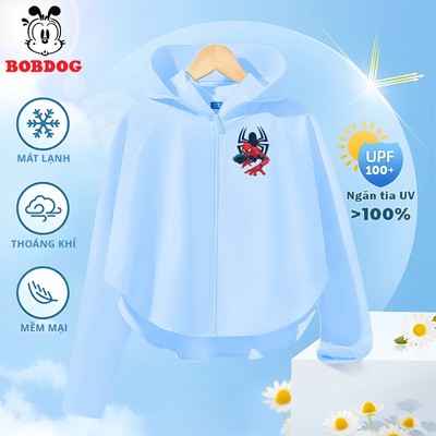 Áo chống nắng cho bé BOBDOG chất liệu ICE TEXT thông hơi thoáng mát,chống tia UV cho bé