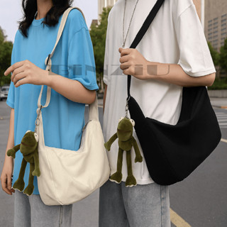 TÚI TOTE ĐEO CHÉO THỜI TRANG VẢI CANVAS PHONG CÁCH ULZZANG ĐỂ SÁCH A4