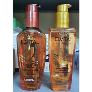 Dầu dưỡng tóc Loreal Elvital Ol Magique 100ml chai thủy tinh của Đức