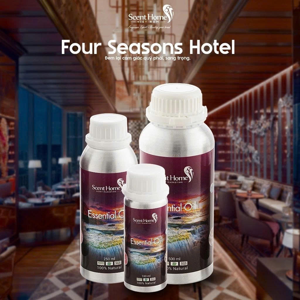 Tinh dầu 𝐒𝐜𝐞𝐧𝐭 𝐇𝐨𝐦𝐞𝐬 mùi hương Four Seasons Hotel thể tích 100ml