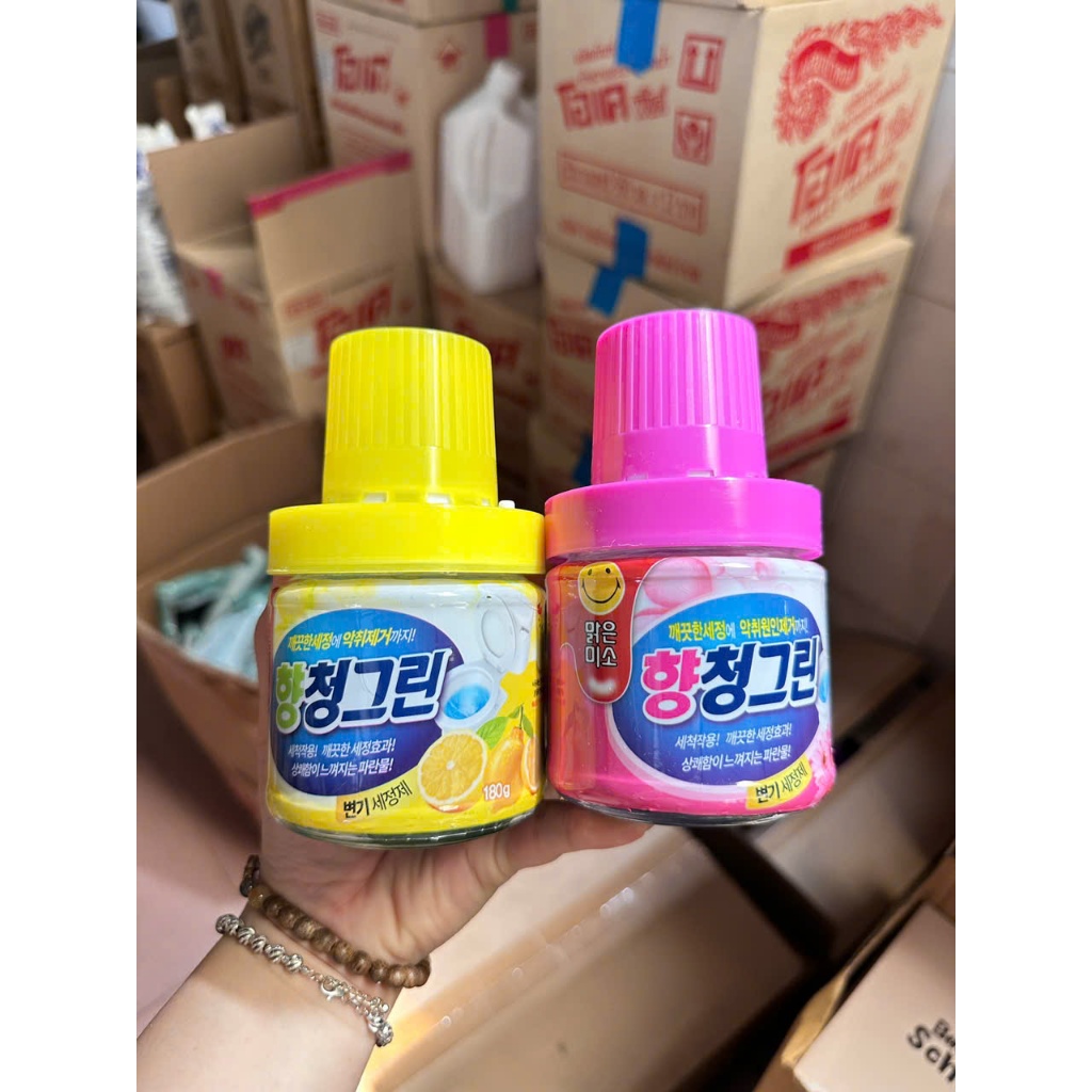 [Siêu thơm, siêu sạch] Cốc thả bồn cầu Hàn Quốc