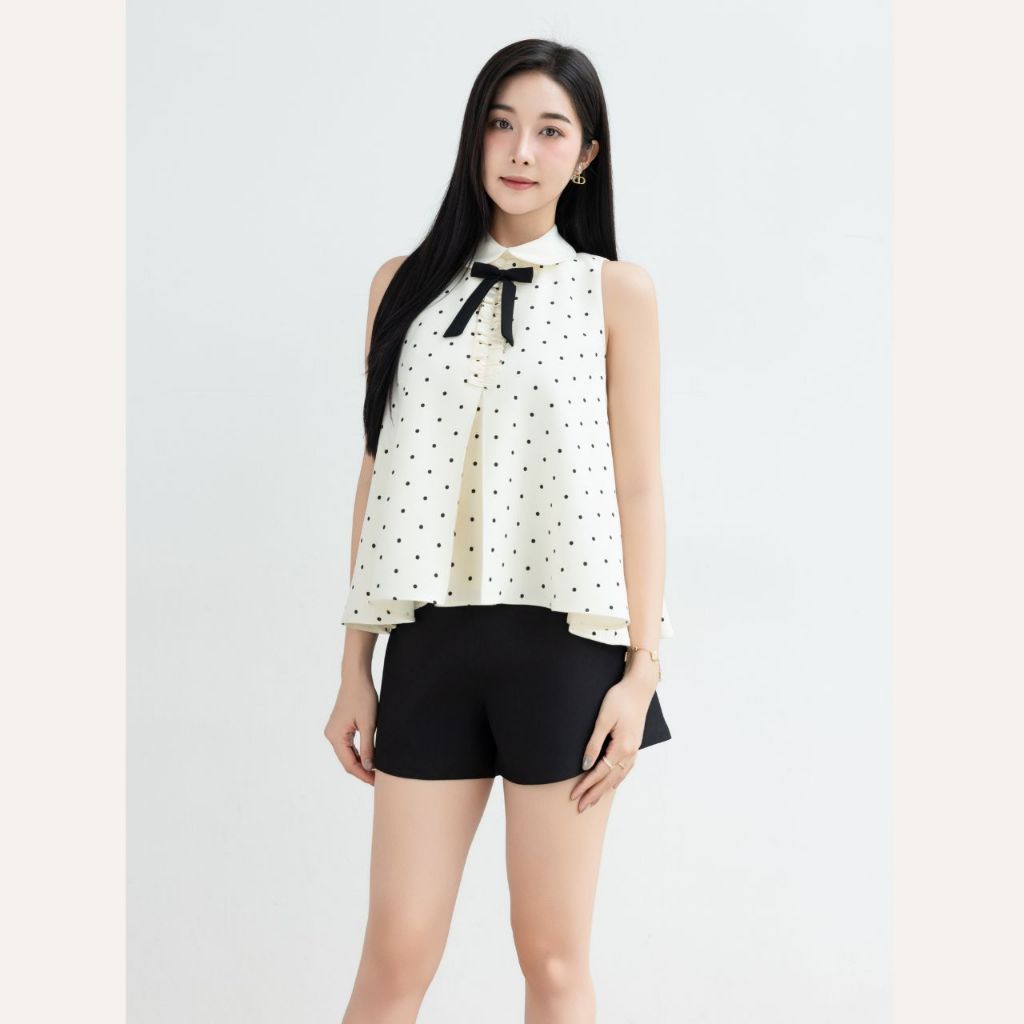 Quần short nữ ống rộng cạp cao tiểu thư, quần đùi ngắn nữ dáng xòe bồng Linly Store QS-N9 | BigBuy360 - bigbuy360.vn