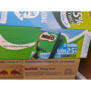Thùng 24 hộp Sữa MiloThường  / Milo Sữa Mát A2 Các Loại