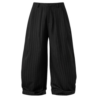 RIPOFFF Loose Straight Trouser Pants - Black (Quần dài Trouser)
