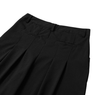 RIPOFFF Loose Straight Trouser Pants - Black (Quần dài Trouser)