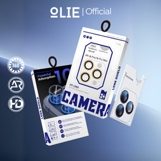  Cường lực Camera Olie có khung tự dán cho iPhone 16 Pro Promax 15 14 13 12 11 lens bảo vệ cam 