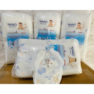   Combo 100 miếng  Bỉm Quần NANO Mềm Mại Thấm Hút Tốt Đủ Size S-3XL Phiên Bản Nâng Cấp 