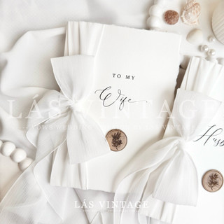 V21 Thiệp VOWS [14x20cm] - Thiệp cưới ghi lời hẹn ước [2thiệp]