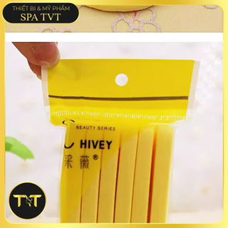 bông mút rửa mặt túi 12 miếng của nhật bản dùng cực thích.