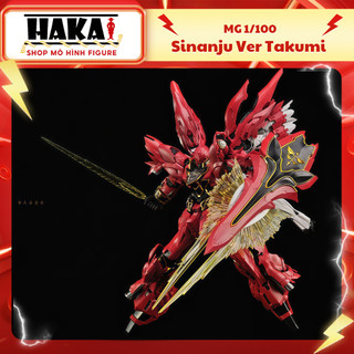  Mô hình lắp ráp Gundam MG 1 100 Sinanju ver. Takumi Comet Technology Crimson Triple Speed - Mô hình Figure Hakai Shop 