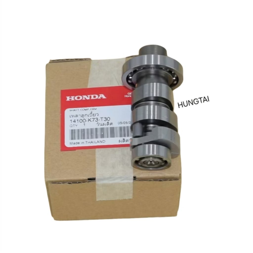 Trục cốt cam đầu quylat xe FUTURE MẬP, LED, MSX 125... zin chính hãng 14100-KYZ-901, 14100-K73-T30