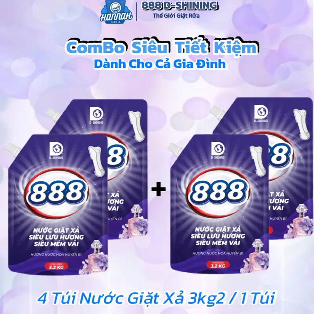 Nước giặt xả D-SHINING 888