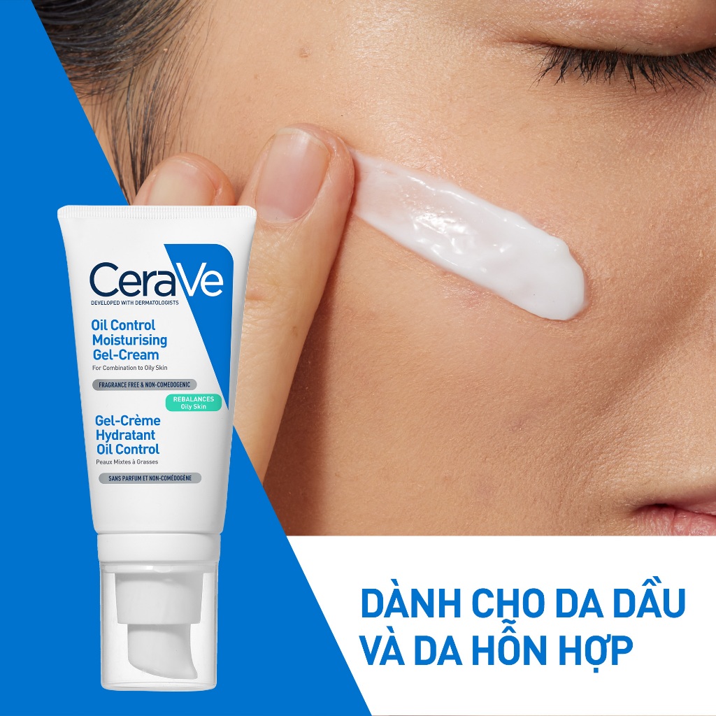 Gel dưỡng ẩm kiềm dầu 8H CeraVe Oil Control Gel-cream 52ml | BigBuy360 - bigbuy360.vn