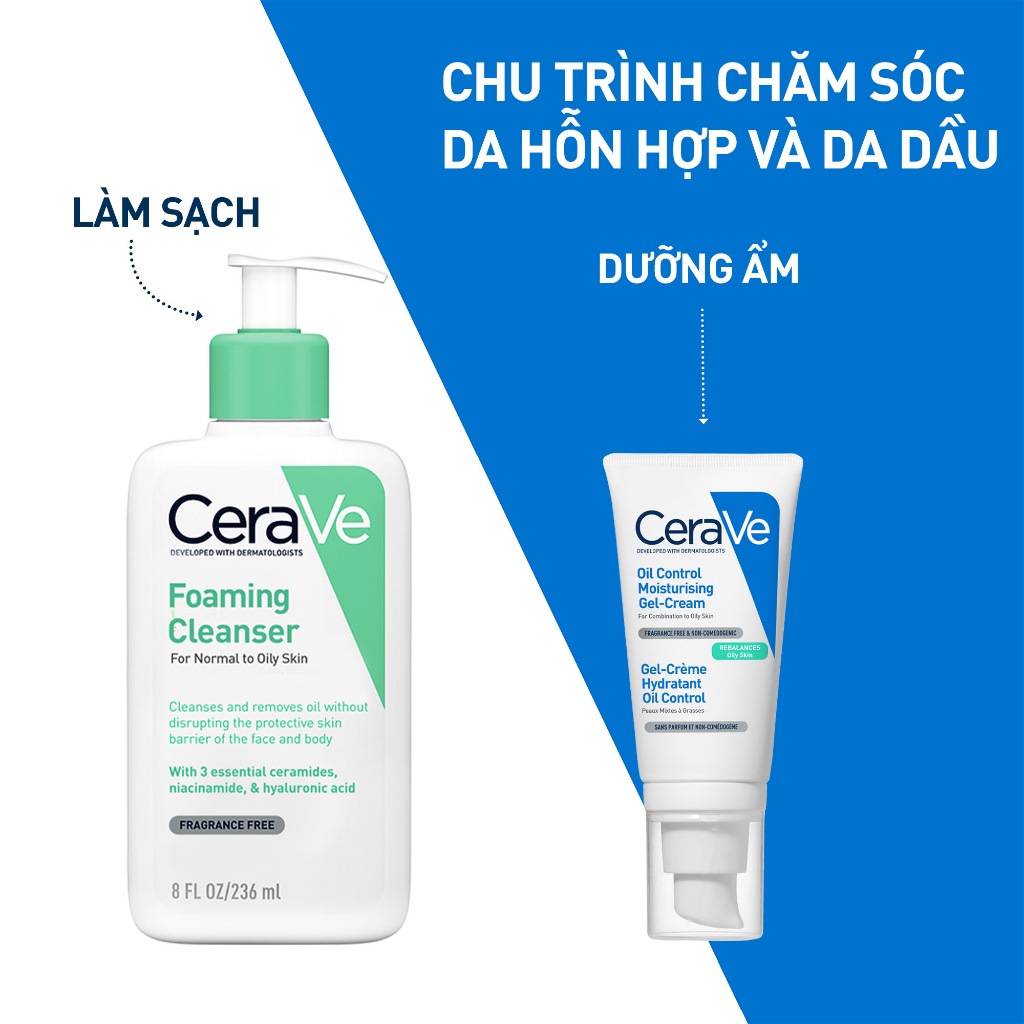 Gel dưỡng ẩm kiềm dầu 8H CeraVe Oil Control Gel-cream 52ml | BigBuy360 - bigbuy360.vn