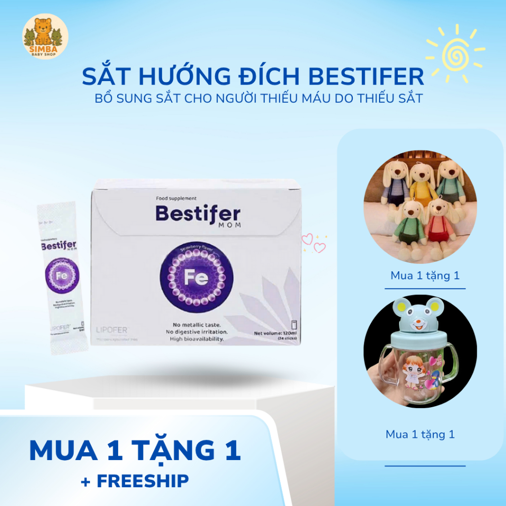 Sắt Hướng Đích Bestifer Hiệu Quả Sau 4 Tuần Sử Dụng