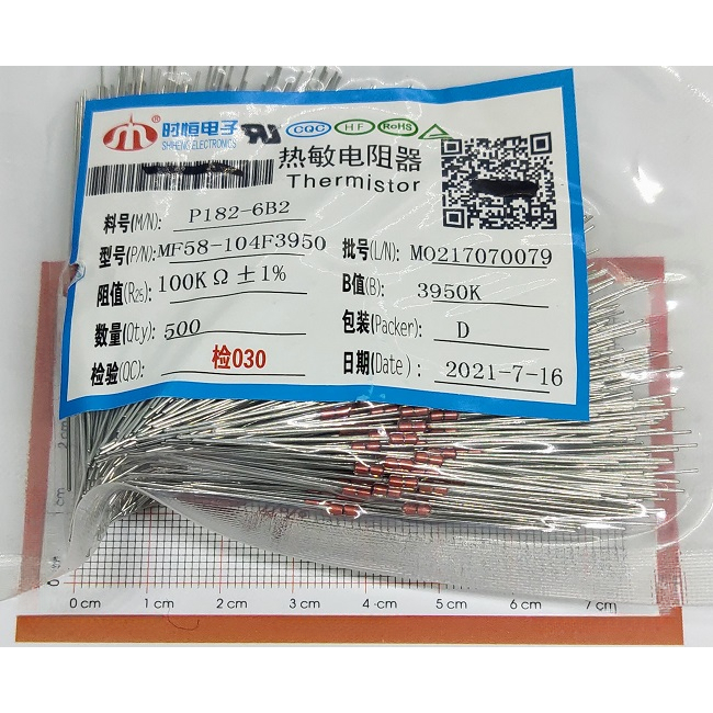 NTC-MF58 Điện Trở Nhiệt 100K 3950 1%