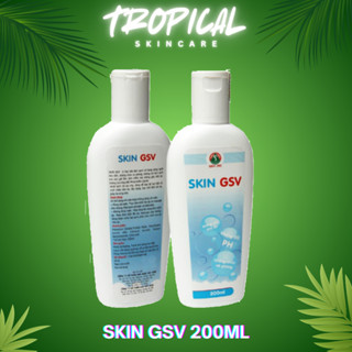  GSV l Sữa rửa mặt sữa tắm giảm nhờn sạch mụn SKIN GSV 