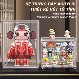 Hộp trưng bày acrylic Trong Suốt Đựng Đồ Chơi Nhiều Tầng Nhân vật mô hình Kệ Hộp Trưng Bày Tủ Bảo Quản Mô Hình