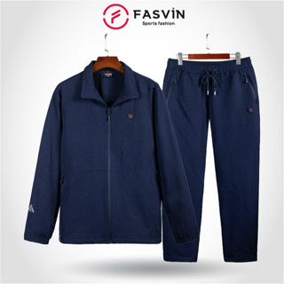 Bộ Quần Áo Gió Dày Nam Lót Nỉ Fasvin BC24657.HN Gấu Áo Suông Bền Đẹp Ấm Áp.