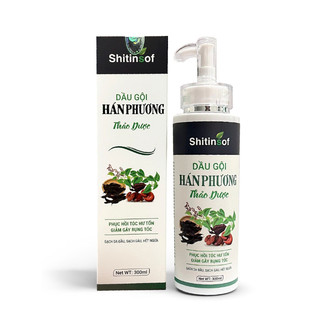  Shitinsof Dầu Gội Hán Phương Thảo Dược 300ml - Phục Hồi Tóc Hư Tổn Giảm Gãy Rụng Tóc - Sạch Gàu. 
