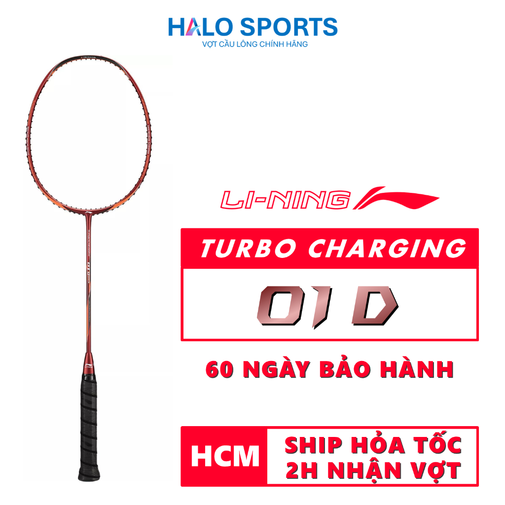 Vợt Cầu Lông Lining Turbo Charging 01D Chính Hãng Chưa Căng Dây | Halo Sports