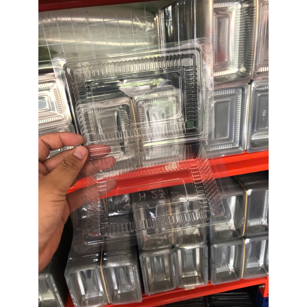 100 cái  - Hộp Nhựa PET H23 / TA23 đựng hoa quả thực phẩm