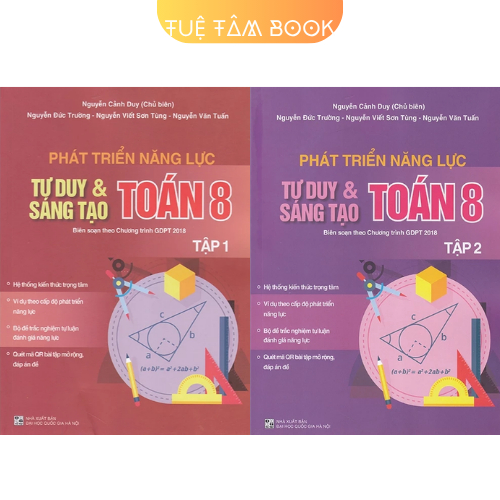 Sách - Phát triển năng lực tư duy và sáng tạo Toán 8